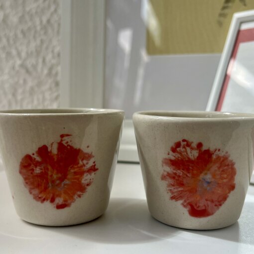 kalíšek kónický espresso s&nbsp;mákem